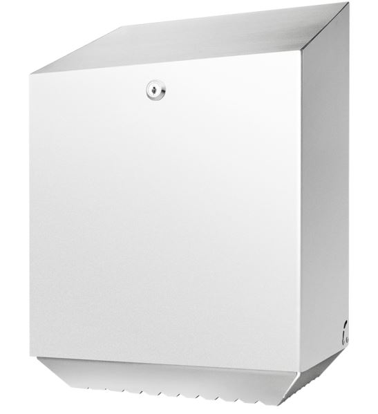 132025450 RVS dispenser tbv poetsrollen max H265 x 180Ø mm.JPG